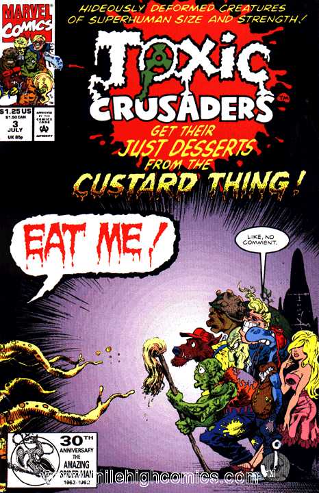 The Toxic Crusaders vol. 1 issue 3 cover